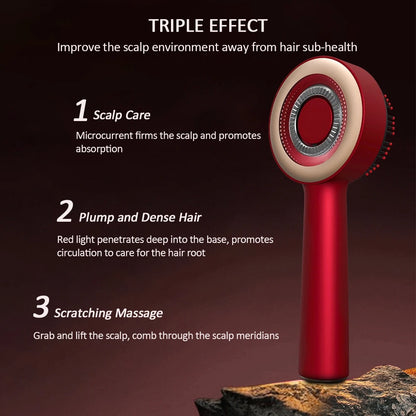 GlowComb - Smart Scalp Massage Brush
